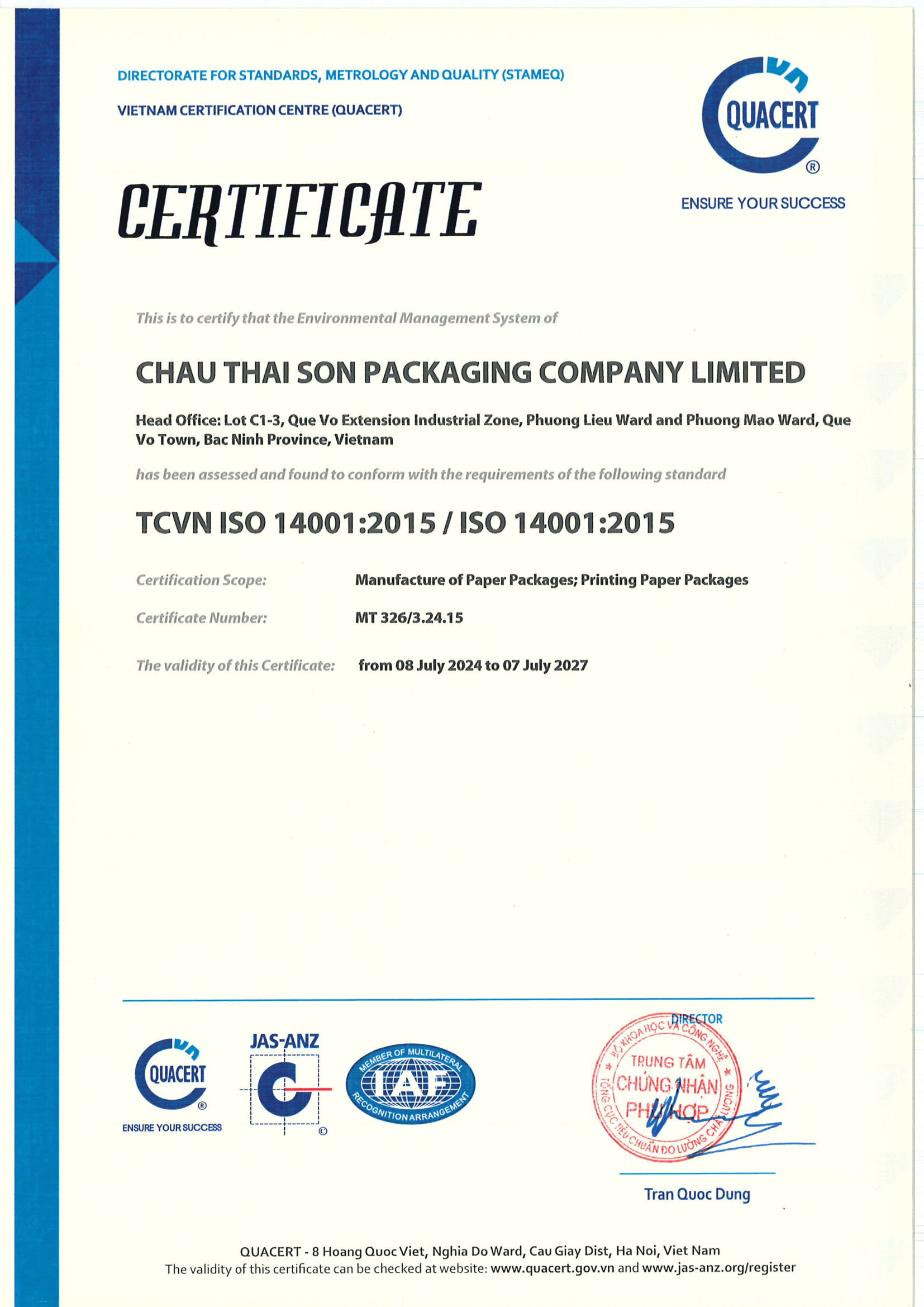 ISO 14001:2015