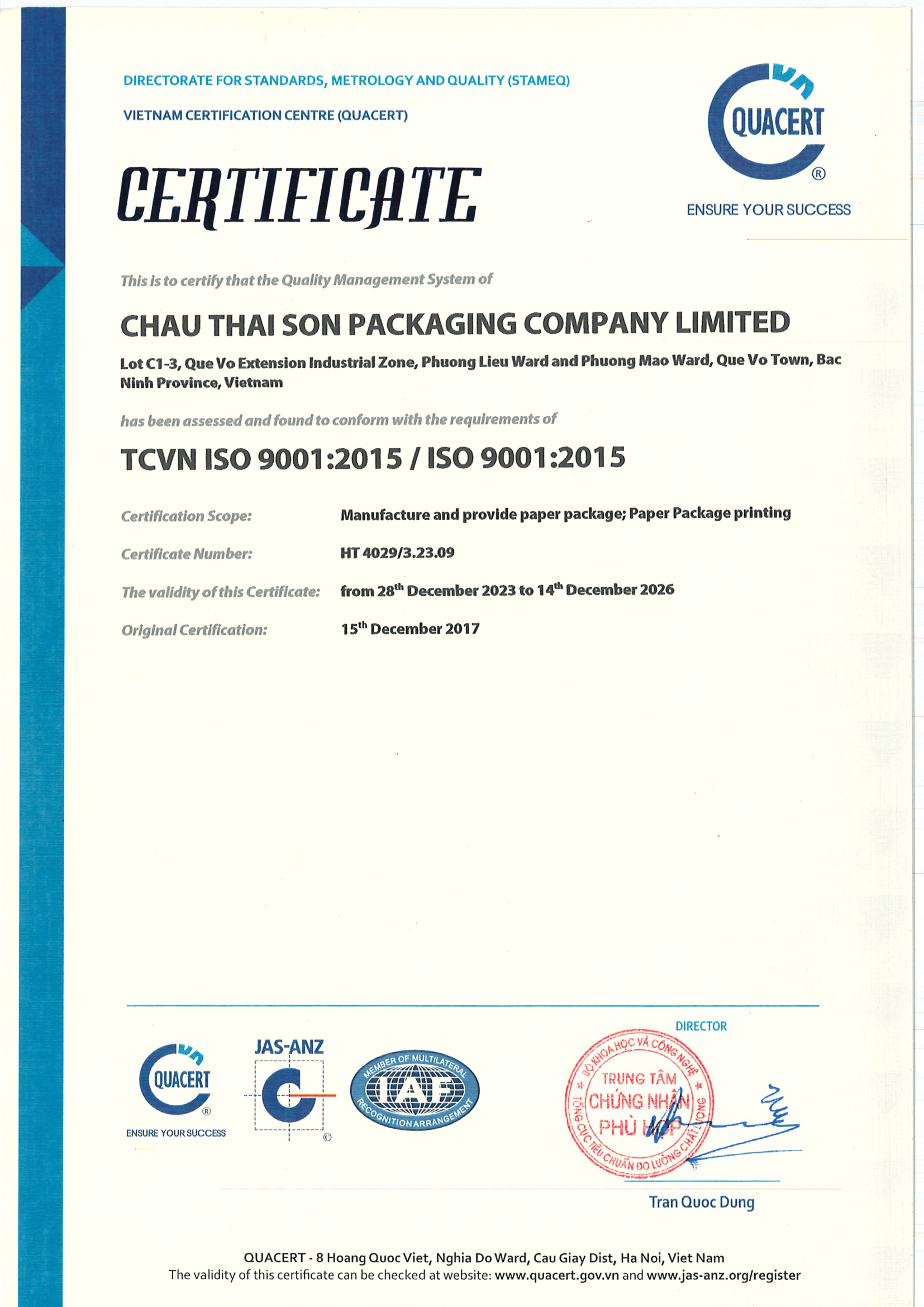 ISO 9001:2015