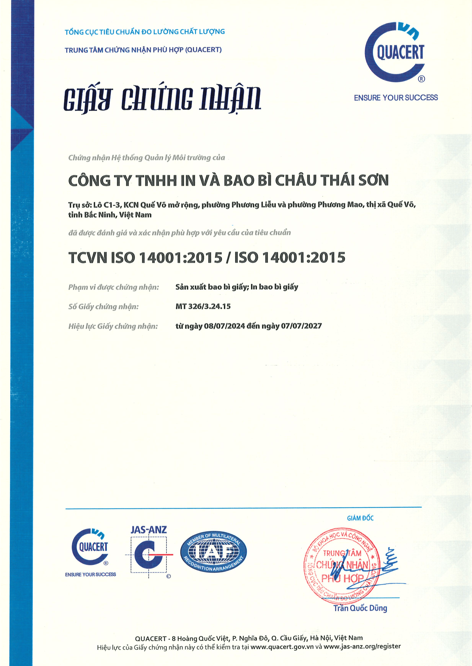 ISO 14001:2015