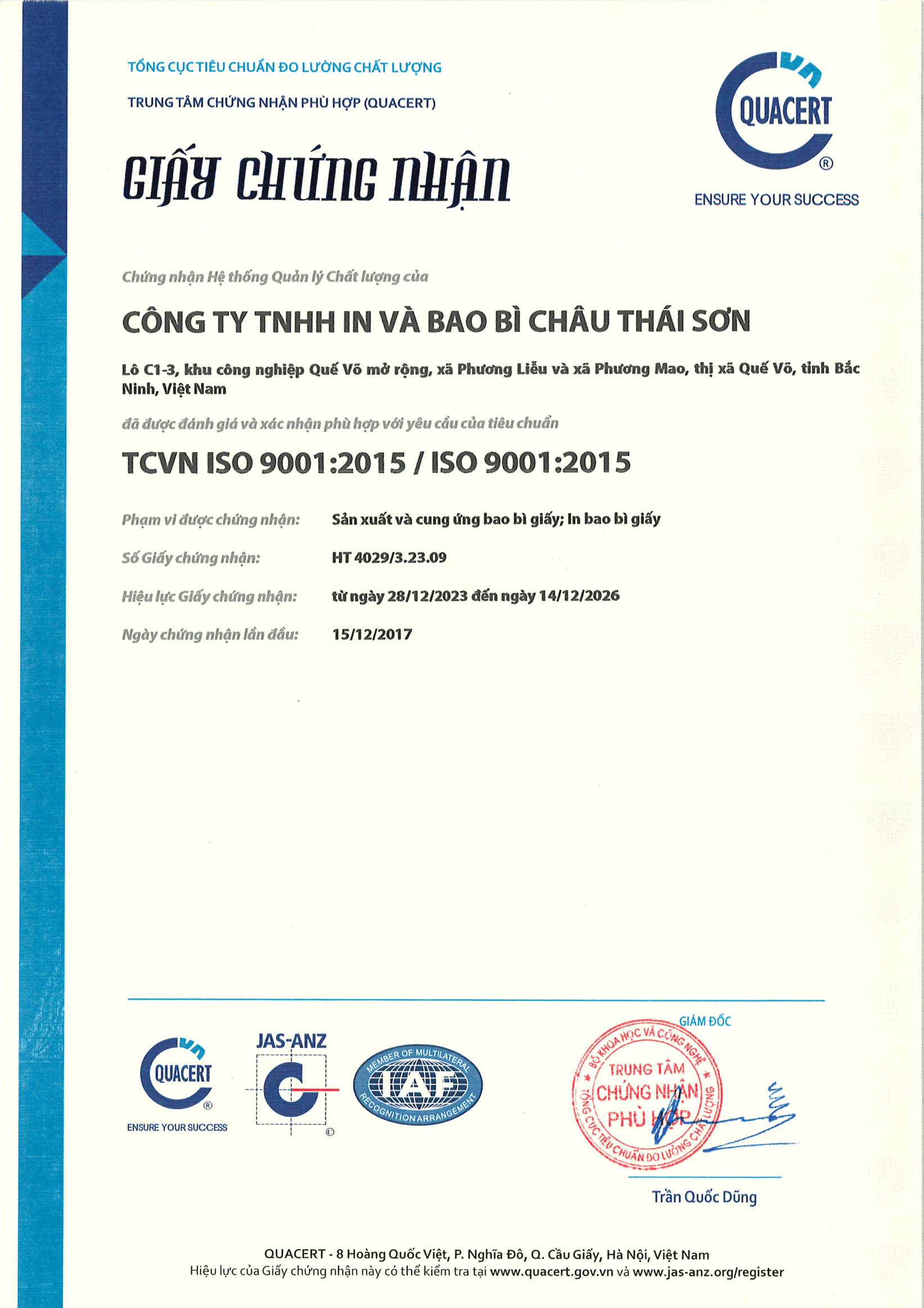 ISO 9001:2015